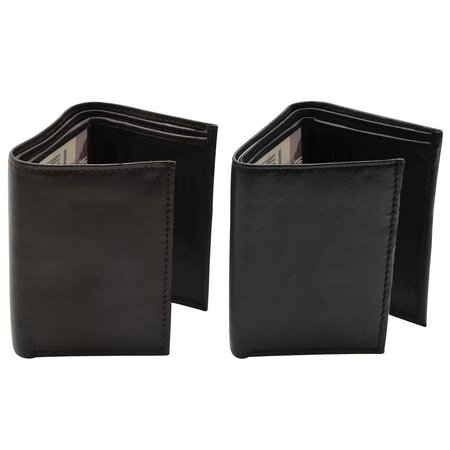 BLACKCANYON OUTFITTERS BCO RFID TRIFOLD WALLET/ BK/BR BCO5535RFID